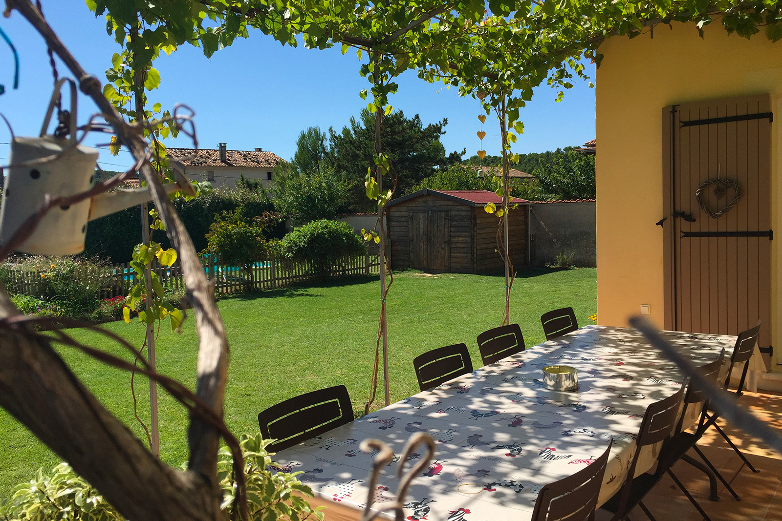 Maison avec piscine Provence - Terrasse bastide